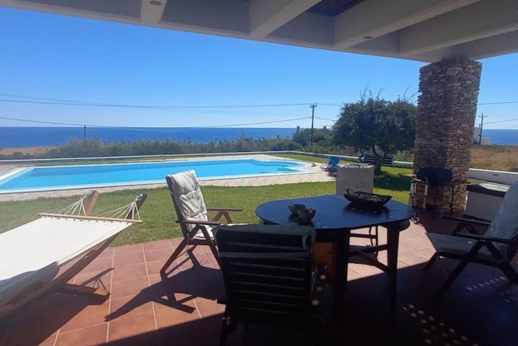 Cristelia Seafront & Pool Villa Lakhania Luaran gambar