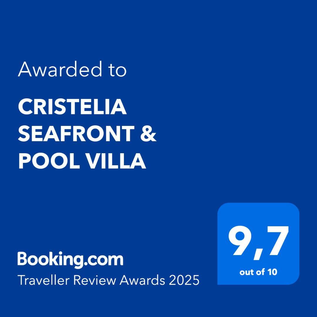 Cristelia Seafront & Pool Villa Lakhania Luaran gambar
